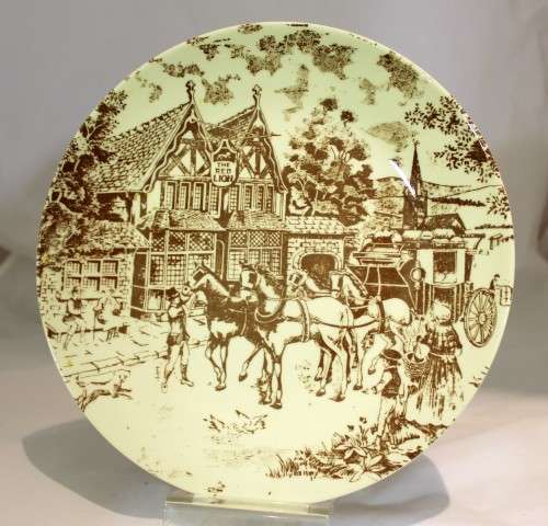 Constantia - The red lion inn - Dinner plate - Beautiful! - Bid Now!!!