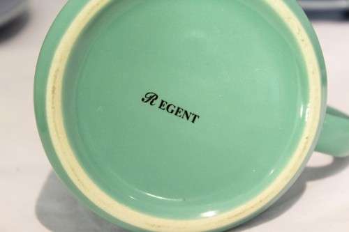 Regent - Harlequin tea set - Beautiful! - Bid Now!!!