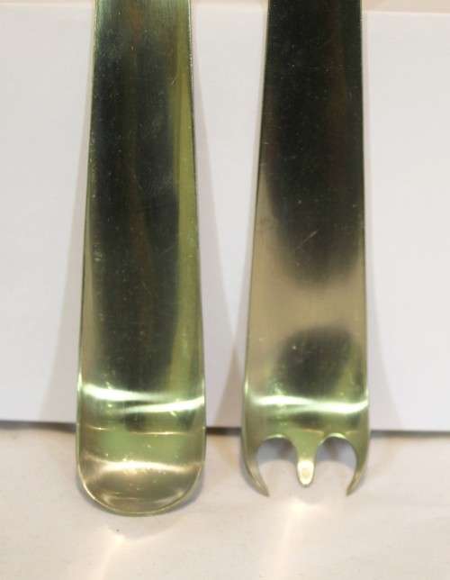 Salad servers - Gabis - Sweden - Stainless steel - Beautiful! - Bid Now!!!