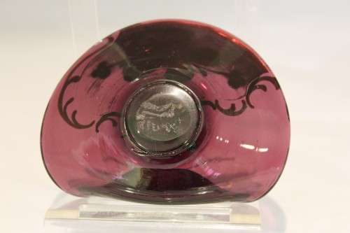 Venetian style dish - Amber pin dish - A beauty!! - Low price!! - Bid Now!!!