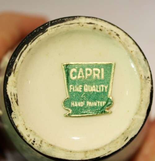 Capri - Posy vase - Hand painted - Beautiful! - Bid Now!!!