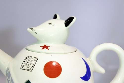 Novelty tea pot - Chini Hamid - Mouse - Beautiful! - Bid Now!!!