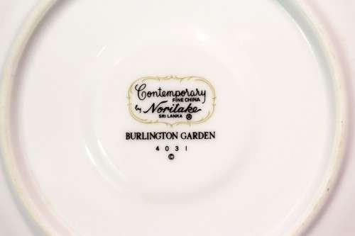 Noritake - Burlington Garden - Saucer - Beautiful! - Bid Now!!!