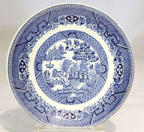 Arklow - Ireland - Blue willow - Saucer - Beautiful! - Bid Now!!!