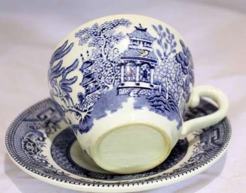 Broadhurst - Blue Willow - Duo - Blue and white - Stunning! - Bid Now!!!