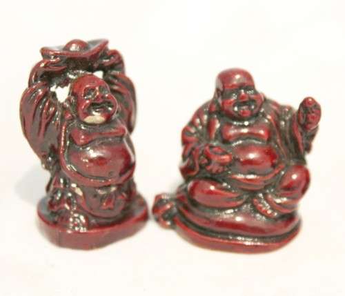 Six Budda's - Miniatures - Beautiful! - One low price for all!  Bid Now!!!