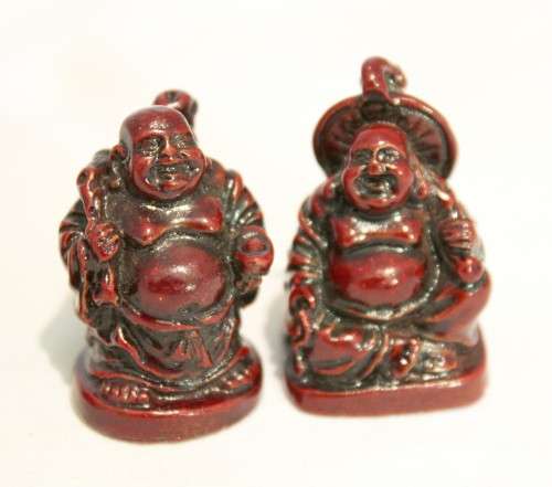 Six Budda's - Miniatures - Beautiful! - One low price for all!  Bid Now!!!