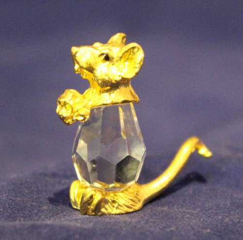 Swarovski Crystal Memories - Mouse - A magnificent little treasure!! Bid now!!
