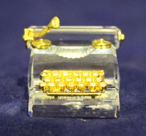 Swarovski Crystal Memories - Type writer - A magnificent little treasure!! Bid now!!