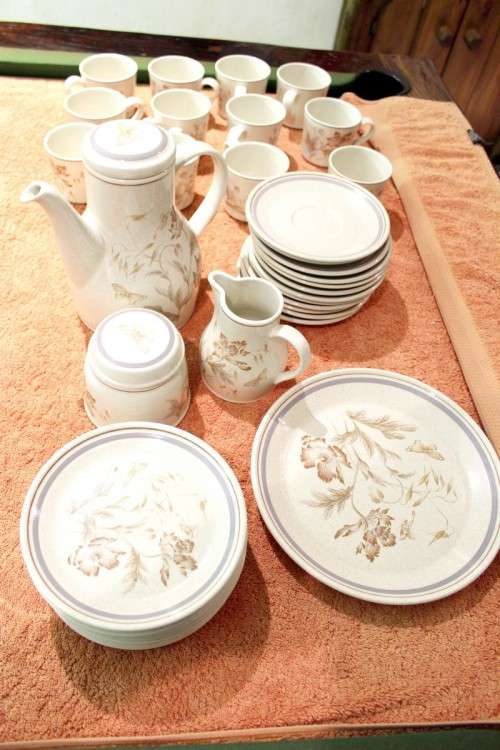 Royal Albert - Summer Fantasy - Coffee set - 12 Place - A stunner! - Bid Now!!!