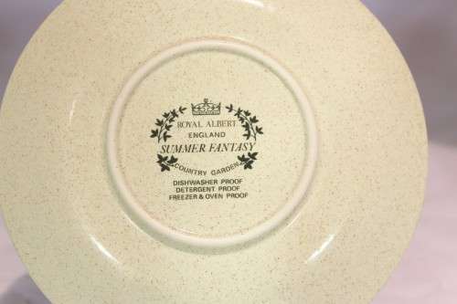 Royal Albert - Summer Fantasy - Coffee set - 12 Place - A stunner! - Bid Now!!!