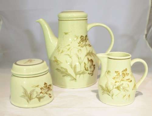 Royal Albert - Summer Fantasy - Coffee set - 12 Place - A stunner! - Bid Now!!!