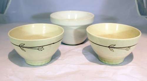 Three medium size bowls - Giveaway - Bid Now!!!