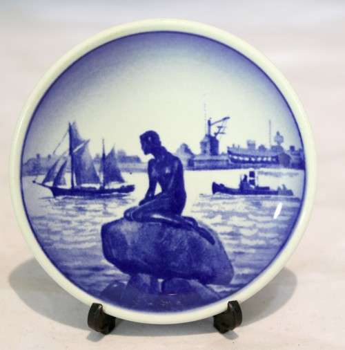 Royal Copenhagen - Langeline - Small display plate - Beautiful! - Bid Now!!!