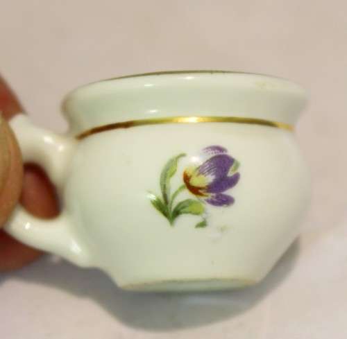 Limoges - Miniature cup - Bonne nuit - Beautiful! - Bid Now!!!