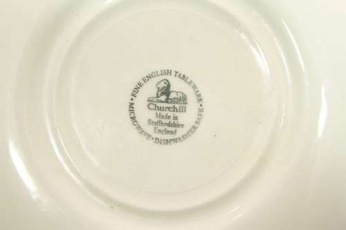 Churchill - Blue Willow - Serving bowl - Blue and white - Stunning! - Bid Now!!!