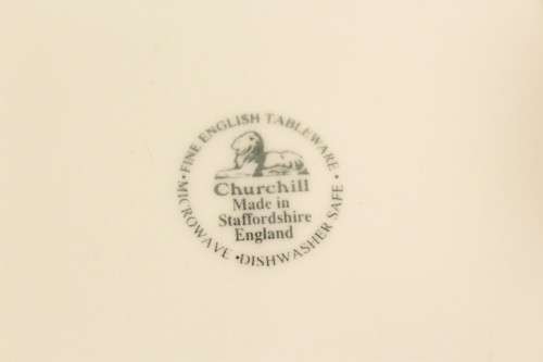 Churchill - Blue Willow - Platter - Blue and white - Stunning! - Bid Now!!!