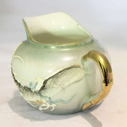 Manna china - Japan - Embossed dragon motif - Milk jug - Stunning! - Bid Now!!!