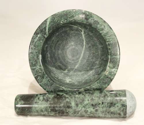 Marble mortar and pestle - Beautiful!! - Low Price - Bid Now!!