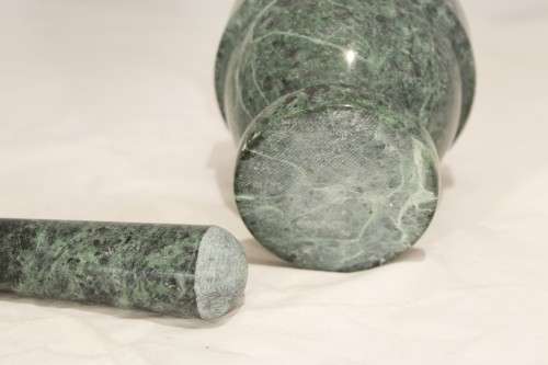 Marble mortar and pestle - Beautiful!! - Low Price - Bid Now!!