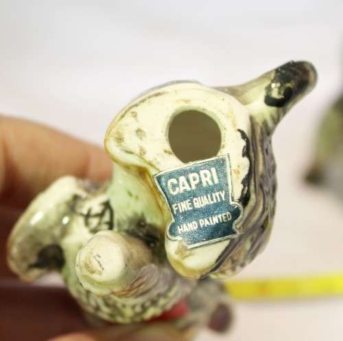 Capri - Pair of cats - Hand painted - Beautiful! - Low price!! - Bid Now!!