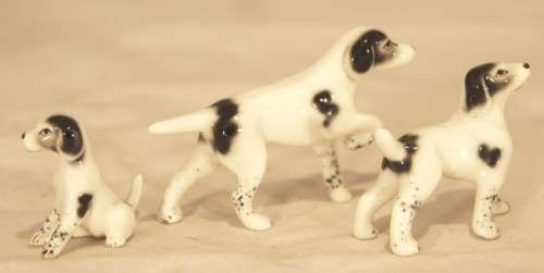 Trio of Pointer dogs - Beautiful! - Giveaway price!! - Bid Now!!