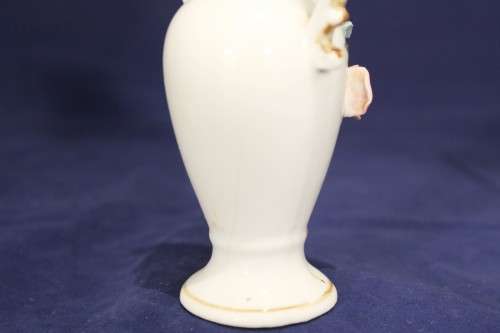 Posy vase, two handled with flowers on - Beautiful! - Bid Now!!!