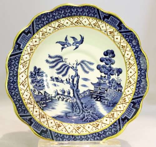 Booths - Real old willow - Blue and white duo - Beautiful! - Bid Now!!!