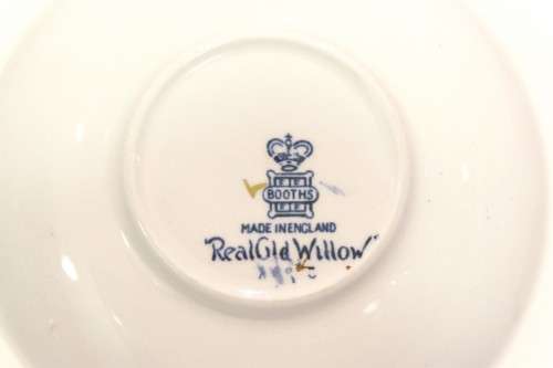 Booths - Real old willow - Blue and white duo - Beautiful! - Bid Now!!!