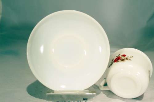 Arcopal - Milk glass - Duo - Beautiful! - Bid Now!!!