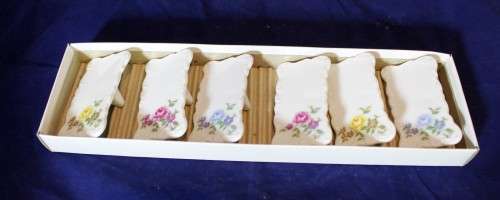 Elweco porcelain name plates - Beautiful!! - Giveaway price!! - Bid Now!!!