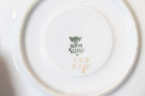 Königliche Porzellan - Manufaktur (KPM) - Krister - demitasse duo