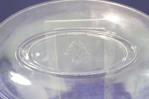 TAT - Oval glass serving platter - A beauty!! - Bid Now!!!