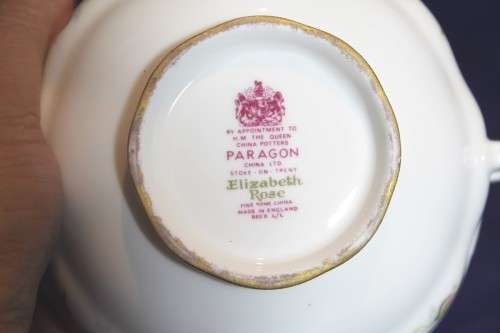 Paragon - Elizabeth Rose - Soup bowl with handles - Stunning!! - Low price! - Bid now!!