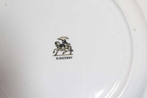 Kingsway - Four breakfast plates - Low price! - Bid now!!