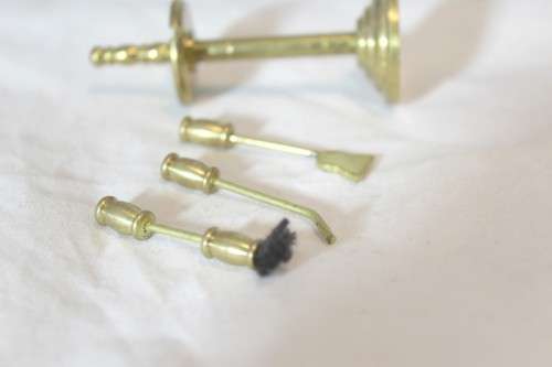 Miniature brass cleaning set - Beautiful! - Low price - Bid Now!!!