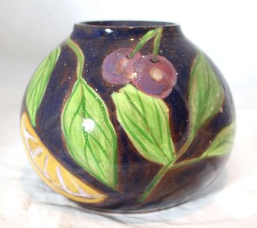 Strandloper pot - Fruit and leaves - Beautiful!! - Low price!! Bid now!!