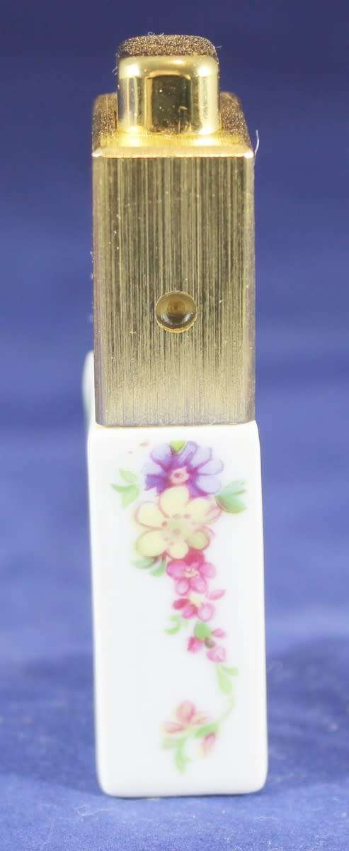 Limoges - Perfume bottle with flowers - Stunning piece!! - Low price!! - Bid now!!