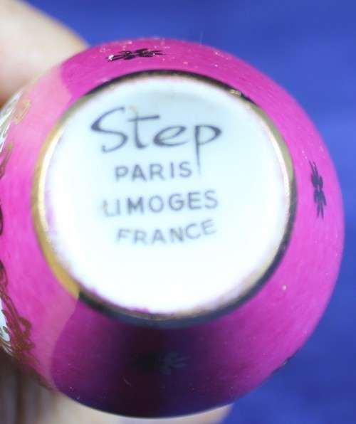 Limoges - Step - Perfume bottle - Stunning piece!! - Low price!! - Bid now!!