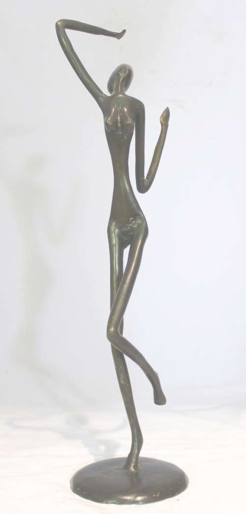 Metal sculpture of a woman - A beauty! - Act fast! - Bid Now!!!