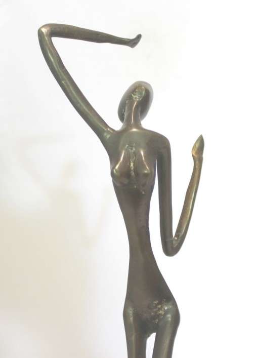 Metal sculpture of a woman - A beauty! - Act fast! - Bid Now!!!