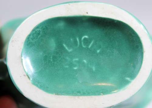 Lucia Ware - Green posie vase - A stunning beauty! - Bid Now!!!