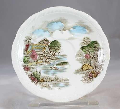 Alfred Meakin - Constables Cottage - Demitasse saucer - Beautiful! - Bid Now!!!