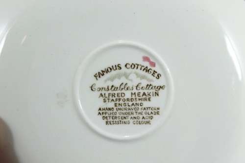 Alfred Meakin - Constables Cottage - Demitasse saucer - Beautiful! - Bid Now!!!