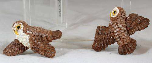 Fridge Magnet - Four Owls in Flight - Gorgeous!! - Bid Now!