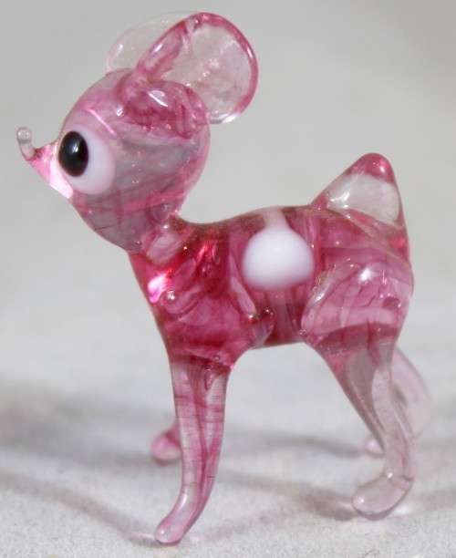Glass Bambi - Absolutely Stunning!! - Bid Now!