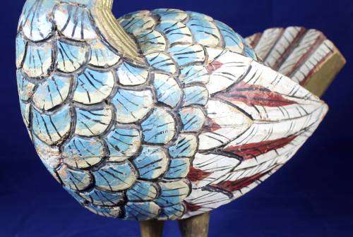 Chinese Smiling Rooster - Carved - Truly Beautiful!! - Bid Now!