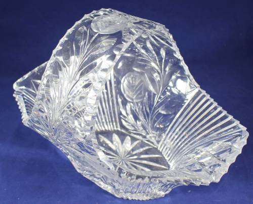 Rose Deep Cut Basket - Absolutely Stunning!! - Bid Now!