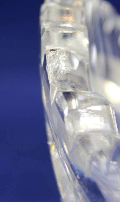 Deep Cut Crystal Glass - Bowl - Absolutely Stunning!! - Bid Now!