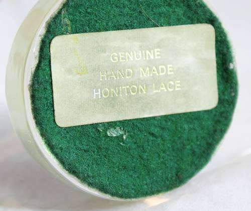 Honiton Lace - Paperweight - Absolutely Stunning!! - Bid Now!